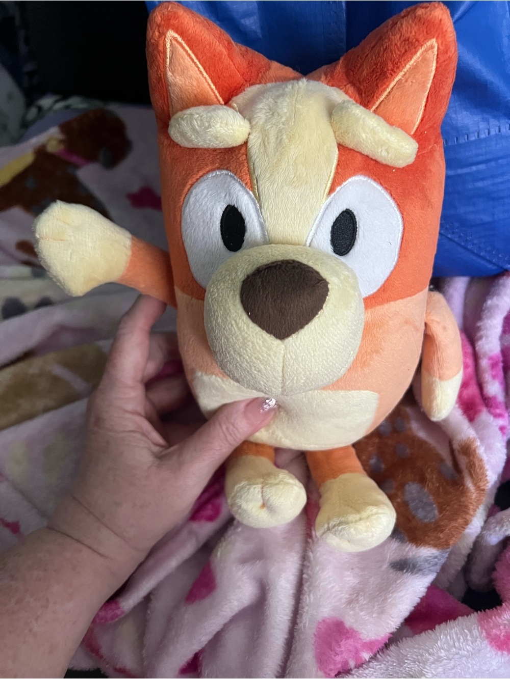 Plush Orange Fox Stuffed Animal - Soft Cuddly Toy
